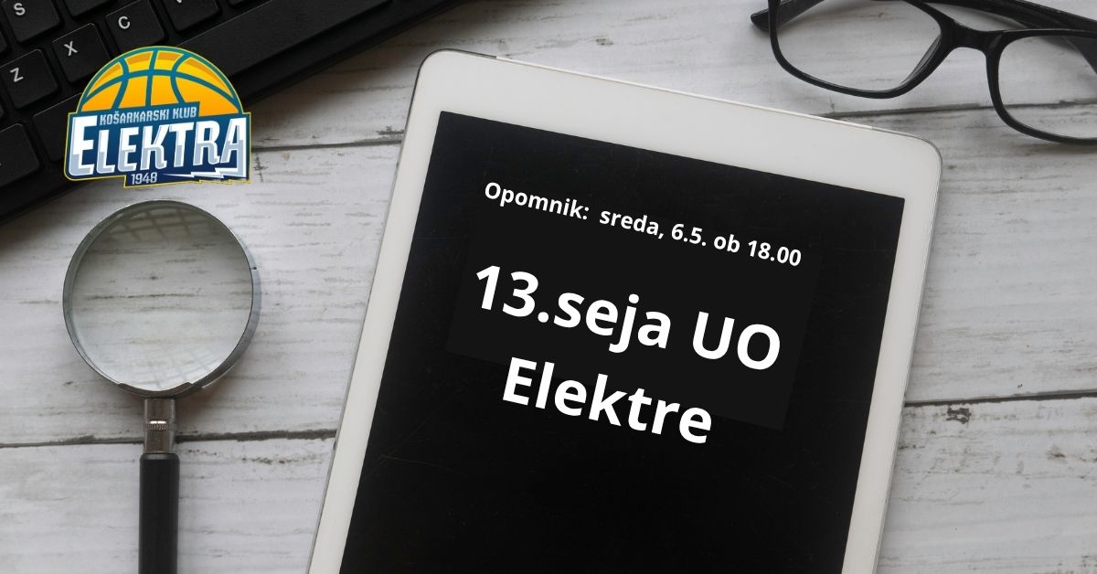 13.seja Upravnega odbora